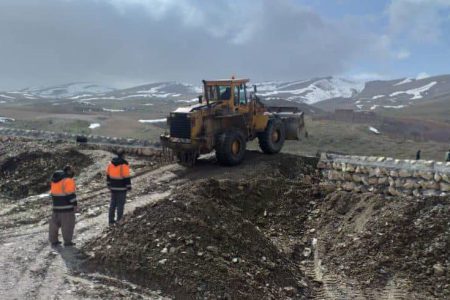 پیشرفت فیزیکی بالای ۸۰ درصدی عملیات ساخت پل روستای داش تیمور شهرستان مهاباد