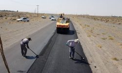 آسفالت محور روستایی آفان-گاگش بطول ۲۰ کیلومتر در شهرستان مهاباد