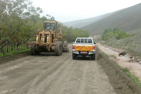 آسفالت محور روستایی  پسک – بدلان به طول ۱۰ کیلومتر 