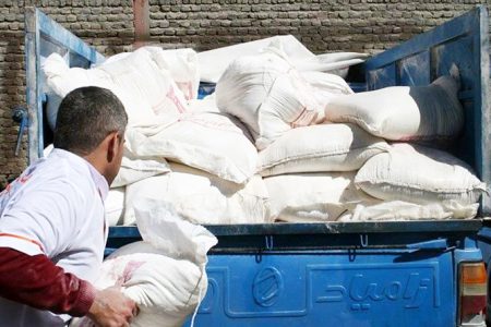 بیش از ۷ تُن آرد قاچاق در سردشت کشف و ضبط شد