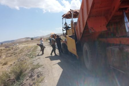 آماده سازی راه روستاهای آنتنی شهرستان چالدران برای آسفالت