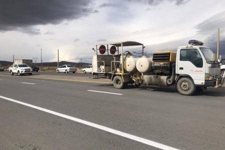 خط کشی 120 کیلومتر از محورهای مواصلاتی شهرستان چایپاره در سالجاری