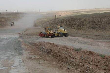 پیشرفت ٩٢ درصدی پروژه احداث و بهسازی میاندوآب- میانه