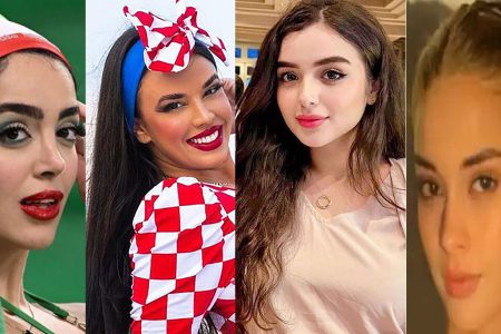 این ۴ دختر زیبا جام جهانی قطر را به هم ریختند ! + عکس ها و اسامی