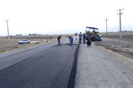 برخورداری کلیه روستاهای بالای ۲۰ خانوار شهرستان چهار برج از راه آسفالت