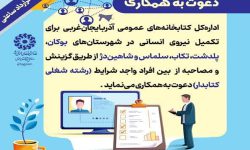 اداره کل کتابخانه های عمومی استان آذربایجان غربی دعوت به همکاری می نماید