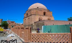 گزارش تصویری از محوطه‌سازی مسجد جامع ارومیه