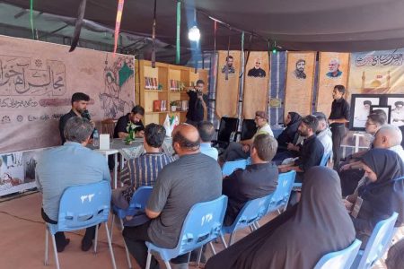 برگزاری ویژه برنامه «آه خوانی» در موکب فرهنگی اداره‌کل کتابخانه‌های عمومی آذربایجان‌غربی