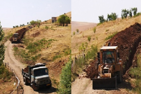 پیشرفت ۹۸درصدی آبرسانی به روستای نوروزلو شهرستان میاندوآب