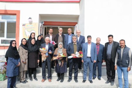 افتتاح مدرسه ۳ کلاسه خیر ساز در روستای بابکان شهرستان خوی