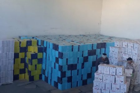 بیش از ۱۵هزار بسته کاغذ A4 قاچاق در ارومیه کشف شد
