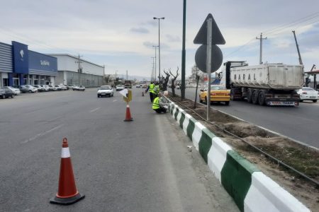 جداول سطح منطقه دو ارومیه رنگ آمیزی می شود