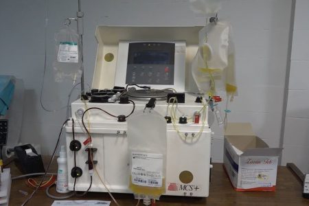 راه اندازی دستگاه پیشرفته پلاکت خون در پایگاه انتقال خون خوی
