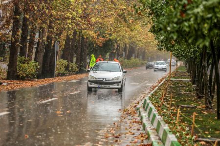 هشدار نارنجی بارش باران و تندباد در آذربایجان غربی