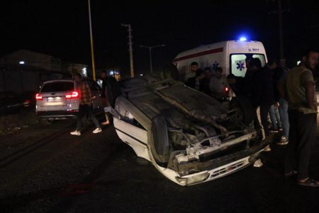  واژگونی خودرو در جاده  کمربندی ماکو -بازرگان دو کشته و سه مصدوم برجای گذاشت 