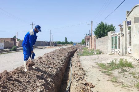 اصلاح شبکه های آبرسانی در مناطق روستایی شهرستان شاهین دژ