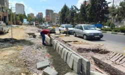 احداث باند کندرو بلوار عدالت ارومیه همچنان ادامه دارد