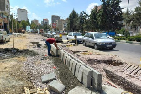 احداث باند کندرو بلوار عدالت ارومیه همچنان ادامه دارد