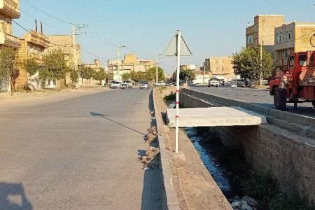 پوشش کانال‌های سطح منطقه دو ارومیه همچنان ادامه دارد