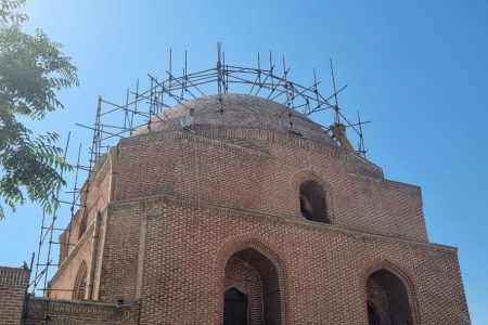 گنبدخانه مسجدجامع ارومیه پس از ۲۰ سال مرمت می‌شود