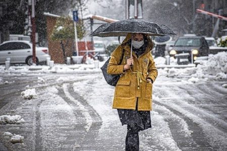 هشدار نارنجی بارش باران و برف در آذربایجان غربی