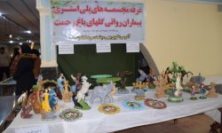 برپایی نمایشگاه آثار هنری و صنایع‌دستی توان‌خواهان در میاندوآب