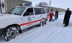 نجات جان مادر باردار ۳۷ ساله در عملیات سریع هلال احمر سلماس