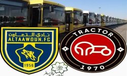 ناوگان اتوبوسرانی تبریز در خدمت هواداران تراکتور برای بازی با التعاون