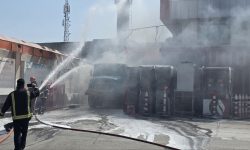 انفجار پمپ بنزین در ارومیه مهار شد؛ هیچ فوتی گزارش نشد