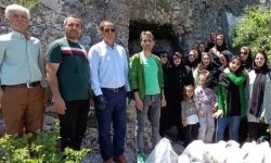 پاک‌سازی گوردخمه تاریخی بام فرهاد ماکو