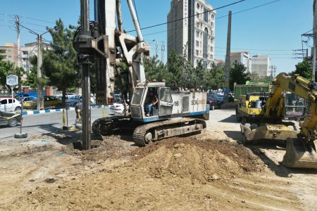 ویدیو /مقدمات ساخت زیرگذر شورا-ورزش کلید خورد