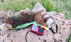 کشف دام زنده‌گیری کبک در ارتفاعات شاهین‌دژ قبل از وقوع شکار