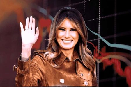 حاشیه جدید ملانیا ترامپ در بازار رمزارزها