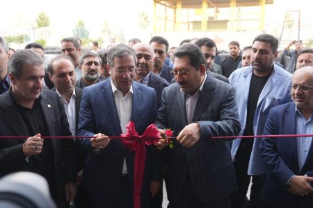 افتتاح واحد صنعتی ریخته‌گران مارال جاوید در ارومیه با حضور وزیر صمت