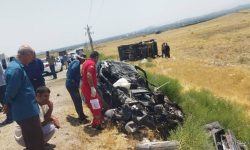 صادف مرگبار در محور ارومیه ـ سرو؛ یک کشته و ۵ زخمی