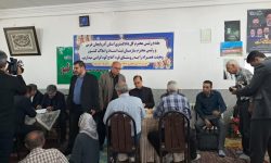 دیدار رئیس سازمان ثبت اسناد و املاک کشور با مردم روستای قره آغاج ارومیه