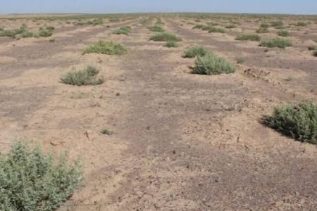 تشکیل چهار کانون ریزگرد در حاشیه دریاچه ارومیه