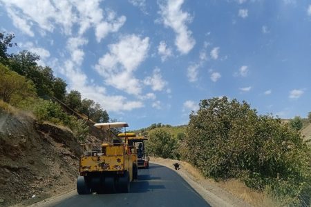 اجرای ۲۵ کیلومتر راه روستایی جدید در سردشت