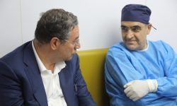 دیدار استاندار آذربایجان‌غربی با قاضی‌زاده هاشمی در نقده