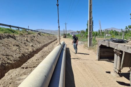تداوم اجرای طرح آبرسانی مجتمع شهید شبان ارومیه / پروژه در چندین جبهه کاری فعال است