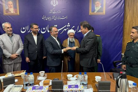 صمد اکبری به‌عنوان فرماندار جدید چالدران معارفه شد