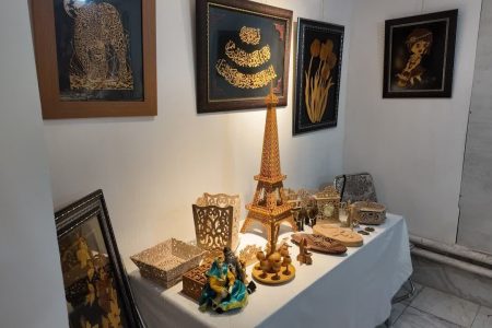 نمایشگاه صنایع‌دستی و هنر‌های تجسمی خوی؛ تلفیقی از اصالت و خلاقیت هنرمندان