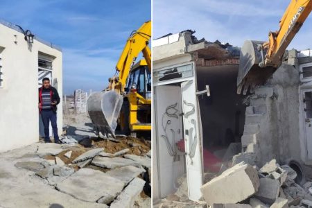 اجرای ۲ حکم قلع‌وقمع بنای غیرمجاز در اراضی کشاورزی نقده