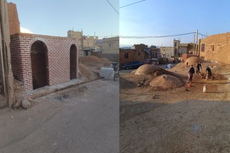 ساماندهی حمام تاریخی احمد‌آباد سفلی تکاب