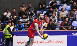 تقابل حساس شهرداری ارومیه و استقلال گنبد در هفته دهم لیگ برتر والیبال