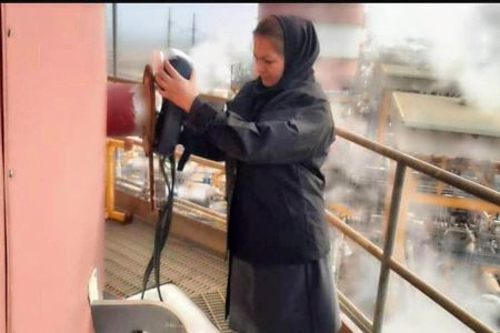 پایش خروجی ۶ دودکش نیروگاه سیکل ترکیبی ارومیه انجام شد