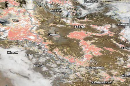 پوشش برفی حوضه‌های آبریز آذربایجان غربی به بیش از ۱۰ هزار کیلومتر مربع رسید