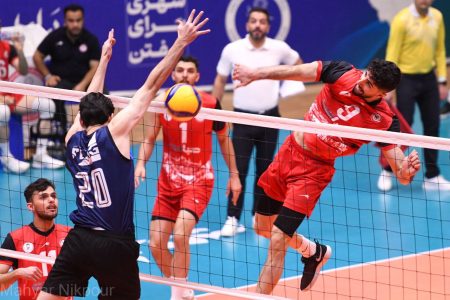 دوئل شهداب یزد و شهرداری ارومیه در هفته نهم لیگ برتر والیبال