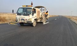 خط‌کشی ۳ هزار و ۶۶۰ کیلومتر از محورهای مواصلاتی آذربایجان‌غربی در ۹ ماهه امسال